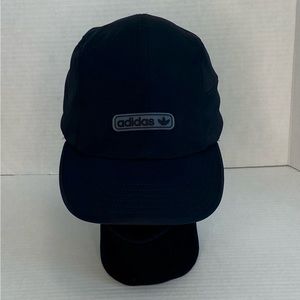 Adidas Ball Cap, Logo on front hat, Adjustable Velcro closure, size zip pocket